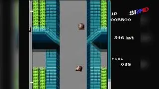 Panzer Fly Car (Road Fighter hack) [Bootleg Famicom Games]