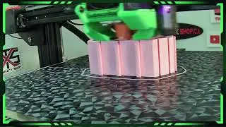 3D Printer Cam #236 - more Modular Hex Displays for hotwheels .