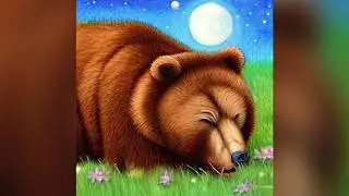 Soothing Bedtime Stories for Toddlers | Benny the Bear | Low Stimulation Video and Story for Kids