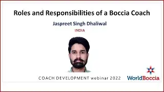 ROLES AND RESPONSIBILITIES OF A BOCCIA COACH