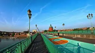 Toulouse City Run POV: Pont St. Pierre, Pont Neuf & Capitole!