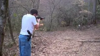 Shooting my new little Hi Point 995 Carbine with ATi Stock