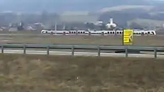 Osobn&yacute; vlak  Žilina smer Trenč&iacute;n Zlatovce .7.3. 2022