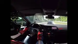 Nurburgring Megane 4 RS Trophy R Vs 991.2 Porsche GT3RS Hot moment Lap Trackday