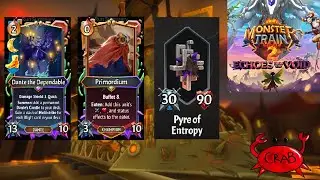 Superfood Primordium + Dante + Pyre Of Entropy = Highroll City Baby (Monster Train 2 Cov10 Gameplay)