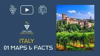 01 Wine Maps & Key Facts | Italy🍇Online Wine Courses ➡️ with QUIZ