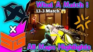 All Maps Highlights - X10 Sapphire VS Team SMG | VALORANT Game Changers APAC Elite