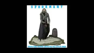 GRAVEYARD REAPER ANIMATED HALLOWEEN PROP #halloween