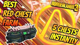 BEST RED CHEST FARMING ROUTE!!! GET TONS OF LEGENDARIES FAST! INSANELY FAST RED CHEST FARMING! | BL3