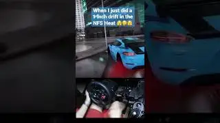 When I just did a 1 inch drift in NFS Heat - Logitech g29 | Steering Wheel Gameplay