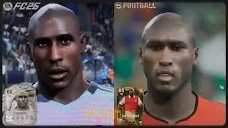 EA Sports FC 26 vs efootball 2026 | Icon and legends players face comparison! 