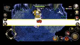 Inotia 4 Black Knight 2str 1dex perfecting skill-crit vs Layer 4 Raging Minotaur