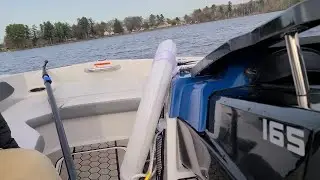 (4K UHD, 60fps) Part 2 of 2, 2018 Scarab 165 ID, First Boat Ride of 2023, 04/28/2023.