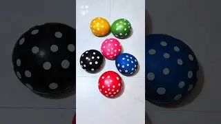 🎈 Polka Dot Balloon Harmony | Relaxing Color Balance & Satisfying Visual Short #dotballoon