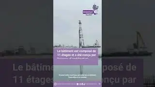 Alger | Bab Ezzouar 🏗️ Les travaux de la Tour Atlas se poursuivent au c&oelig;ur du quartier des affaires