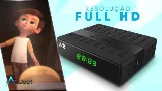 Receptor Audiosat A2 -  ACM  H.265 Full HD Wifi