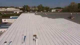 Winkler ONE Airless Spray Applied to Metal Roof