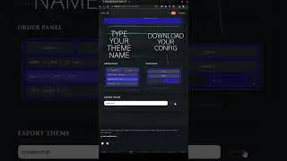 Custom Trading Theme in HINN Magic Entry 3.x