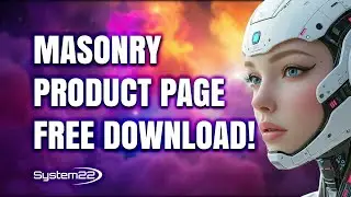 Тема Divi 5 — создайте потрясающую страницу продукции Masonry (бесплатный шаблон!)
