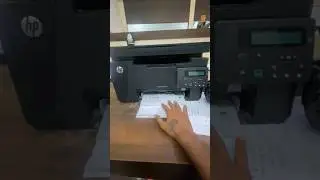 HP Laserjet printer noise #shorts #getfix #trending #printer #hp #viral #print