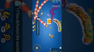 Worms Zone.io no 😰🔥🐍death challenge video wormszone snake magic gameplay video #imposible game