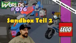Lego Worlds deutsch 🔧 076: Sandbox Teil 2: Polizei, Feuerwehr und Nexo Knights 🚔 german gameplay