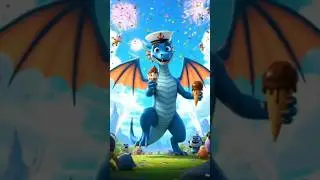 YE DRAGON PAGAL HAI 😂🐉 | Chulbul Dragon Comedy Animation #animationvideo #ai #trending #ytshorts