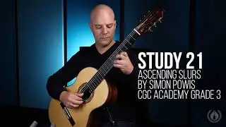 Study No. 21 by Simon Powis - Classical Guitar Corner Grade 3