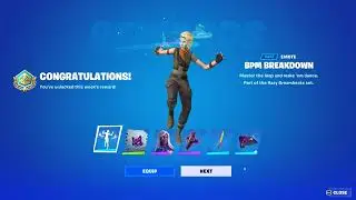 Galactic Crossfade Early Access! (Fortnite Galaxy Cup 4 ALL Rewards)