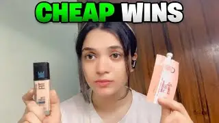 Cheap vs Branded Foundation 💄 | Maybelline Fit Me vs Spinz ₹10 | Malayalam