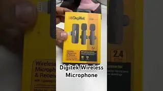Digitek Wireless Microphone for Youtube | Best Mic in 1000/- Rs Budget | #microphone #digitekmic