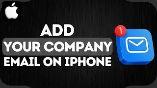 How To Add Your Company Email on iPhone | Setup Company Email on iPhone (2024)