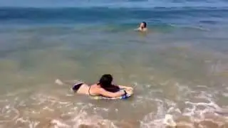 Engloutie par une vague g&eacute;ante en Guadeloupe !