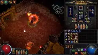 [PoE 2.3] Poison Bladefall Totem Atziri run by TDT
