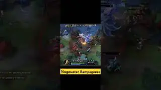 Circle rampagee dota 2 Ringmaster #shorts #dota2 #rampage #ringmaster