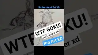 DBZ Lost Chapter XD #shorts #dragonball  #art #drawing #anime