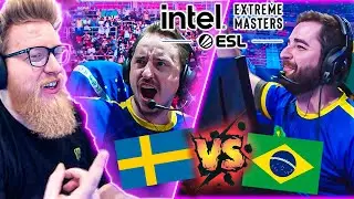 Brazil needs to CHILL in this Sweden vs Brazil Showmatch... (Rio Major)