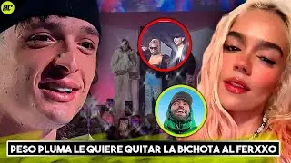 Peso Pluma Quiere Quedarse Con Karol G. Así es Como La Doble P le Quiere Quitar la Bichota al Fercho