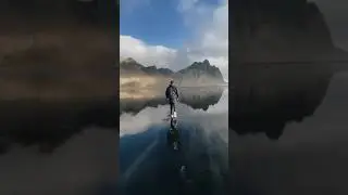 berjalan di atas air #shorts #alam #danau #pemandangan #eksotik