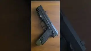 Hk usp...flashlight or compensator weight? #guns #hecklerandkoch #shooting #edc #metalgearsolid