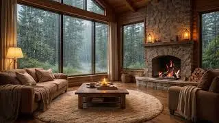 &ldquo;Rainy Night Fireplace Ambience | 3 Hours Cozy Background for Study & Relax&rdquo;