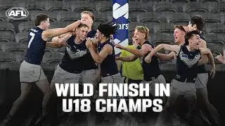 UNBELIEVABLE SCENES! | Last Two Minutes: Vic Metro v Vic Country | 2024 AFL U18 Championships