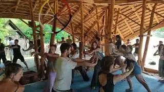 OZORA Festival 2023 Pyramid - BODY MOVEMENT ART workshop with Viktoria Dohandi