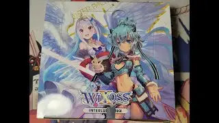 Wixoss English interlude diva booster box opening