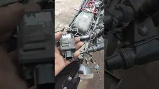 mt 15 ka starting problem😰 #bike #mechanic #fz #mt15 #obd2scanners #shortsfeed #viral