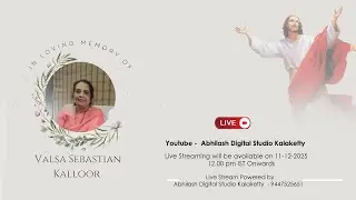 Funeral Service Live - VALSA SEBASTIAN, KALLOOR (H) PINNAKKANAD