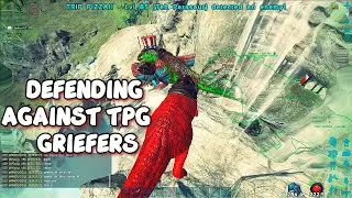 |Fighting Off Against Griefers| Ark Official PvP|