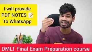 DMLT Final Exams | Online Coaching Starts | PDF Notes & Imp Questions|MLT Classes in Telugu
