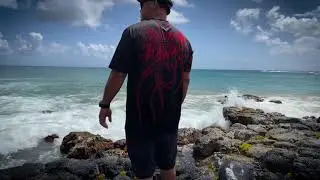 Born Hawaii Red Jersey &ldquo;INVADED&rdquo; in Poipu, Kauai, Hawaii