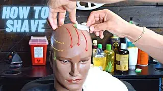 PERFECT FOLLOW ALONG BALD HEAD SHAVE! | STEP BY STEP TUTORIAL